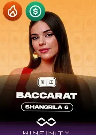 Baccarat Shangrila 6 live game cover