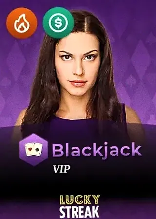 Blackjack VIP live game cover
