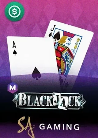 M Blackjack live game cover