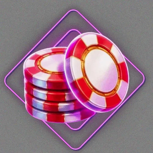 Poker table with cards